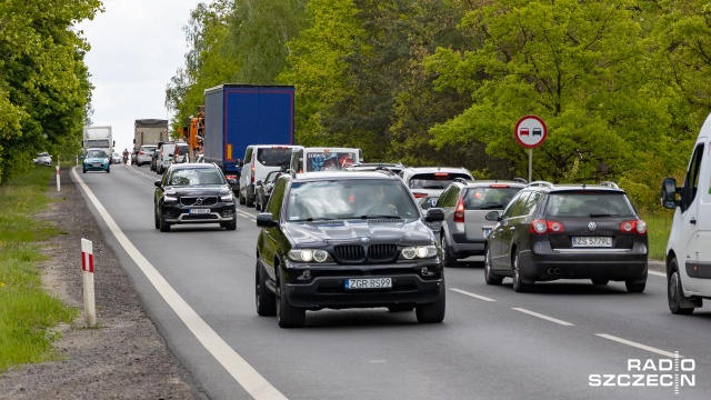 Fot. Robert Stachnik [Radio Szczecin] Autoradio: Korki na węzłach Granitowa i Głębokie. Kiedy będzie lepiej? [WIDEO, ZDJĘCIA]