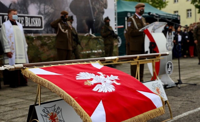 Fot. 14. Zachodniopomorska Brygada Obrony Terytorialnej. Nauczyciele, uczniowie, studenci złożyli przysięgę wojskową [ZDJĘCIA]