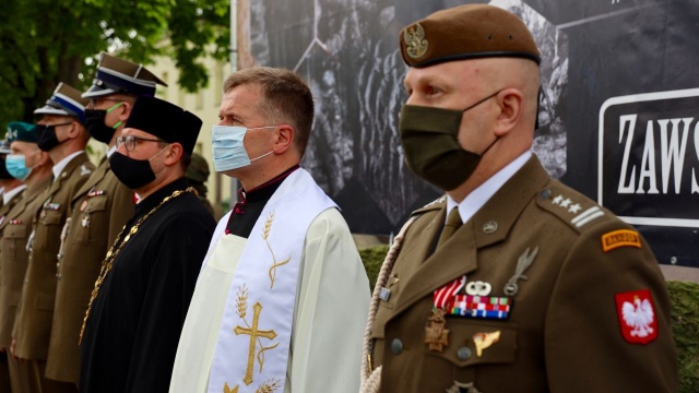 Fot. 14. Zachodniopomorska Brygada Obrony Terytorialnej. Nauczyciele, uczniowie, studenci złożyli przysięgę wojskową [ZDJĘCIA]
