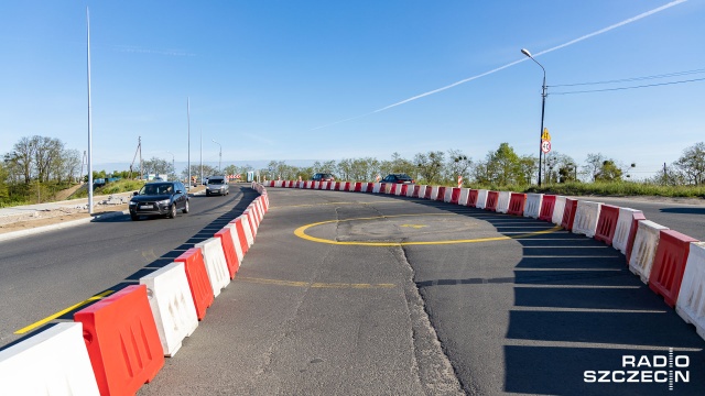 Fot. Robert Stachnik [Radio Szczecin] Rondo przy Węźle Granitowa czeka na kierowców [WIDEO, ZDJĘCIA]