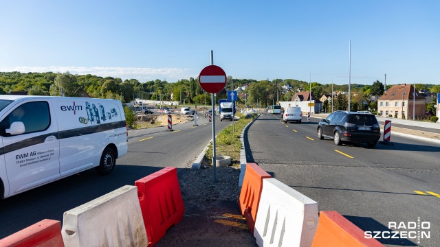 Fot. Robert Stachnik [Radio Szczecin] Rondo przy Węźle Granitowa czeka na kierowców [WIDEO, ZDJĘCIA]