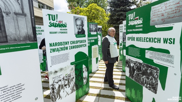 Fot. Mateusz Papke [Radio Szczecin] "Tu rodziła się Solidarność Rolników" [WIDEO, ZDJĘCIA]