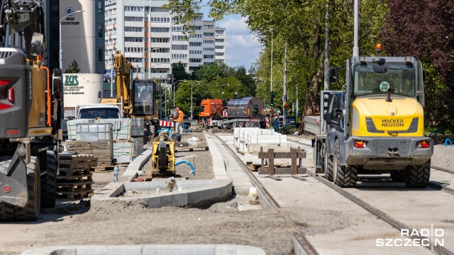 Fot. Robert Stachnik [Radio Szczecin] Uciążliwe drogowe popołudnie na ulicach Szczecina [WIDEO, ZDJĘCIA]