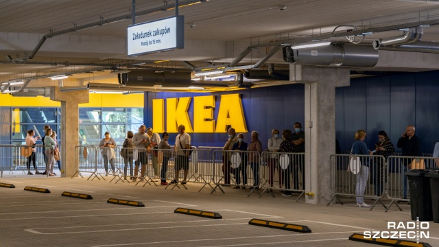 Fot. Robert Stachnik [Radio Szczecin] Pierwsza IKEA w Zachodniopomorskiem otwarta. "Warto było czekać" [WIDEO, ZDJĘCIA]