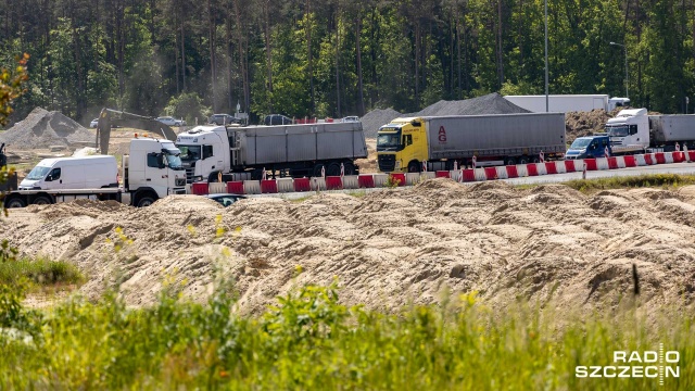 Fot. Robert Stachnik [Radio Szczecin] Przebudowa i korki na A6 do końca czerwca [WIDEO, ZDJĘCIA]
