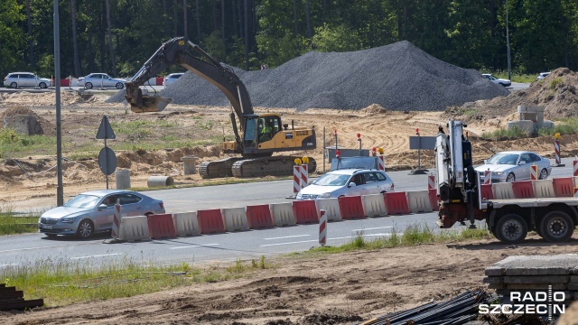 Fot. Robert Stachnik [Radio Szczecin] Przebudowa i korki na A6 do końca czerwca [WIDEO, ZDJĘCIA]