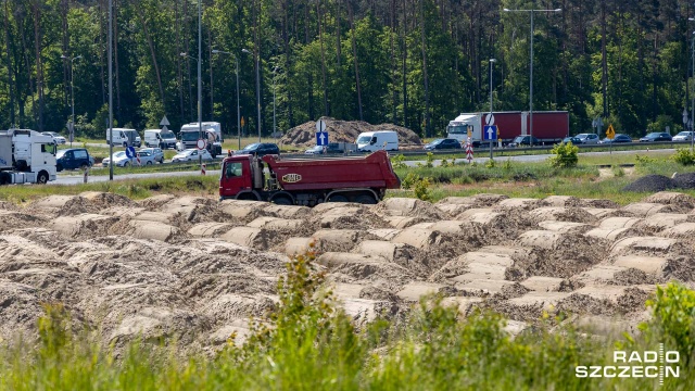 Fot. Robert Stachnik [Radio Szczecin] Przebudowa i korki na A6 do końca czerwca [WIDEO, ZDJĘCIA]
