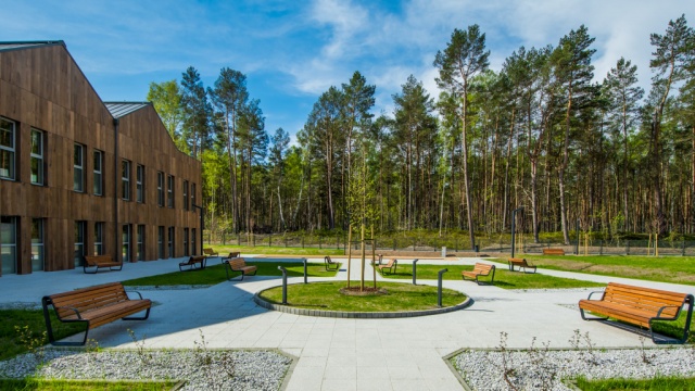 Zakład Opieki Długoterminowej w Świnoujściu. Fot. Mirbud SA. Nowy oddział opiekuńczo-leczniczy w Świnoujściu [ZDJĘCIA]