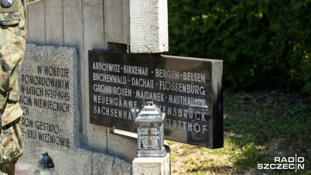 Fot. Robert Stachnik [Radio Szczecin] Dzień Pamięci ofiar nazistowskich obozów [ZDJĘCIA]