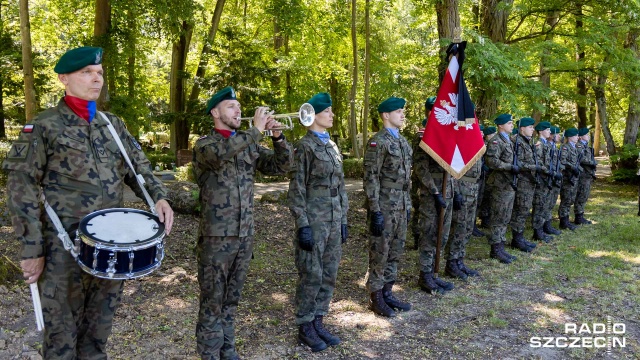 Fot. Robert Stachnik [Radio Szczecin] Kombatant, działacz polonijny, krawiec księżnej Diany. Bliscy pożegnali Zbigniewa Stączka [WIDEO, ZDJĘCIA]