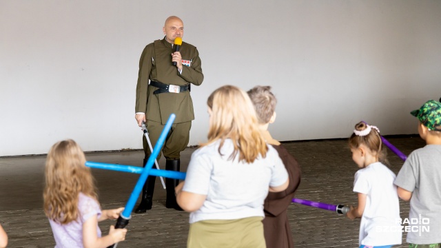 Fot. Robert Stachnik [Radio Szczecin] Weekend Gwiezdnych Mocy przyciągnął najmłodszych rycerzy Jedi [WIDEO, ZDJĘCIA]