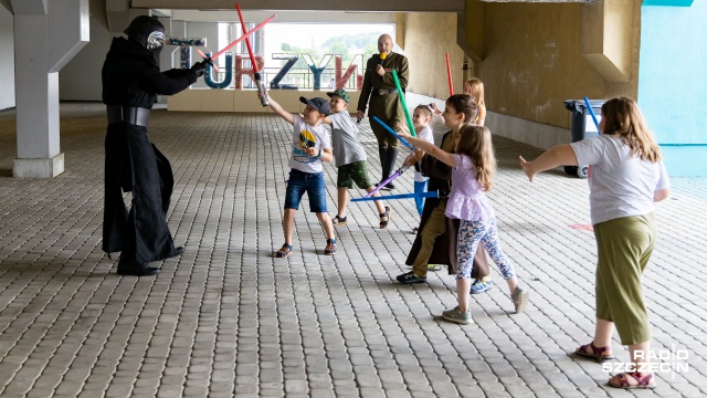 Fot. Robert Stachnik [Radio Szczecin] Weekend Gwiezdnych Mocy przyciągnął najmłodszych rycerzy Jedi [WIDEO, ZDJĘCIA]