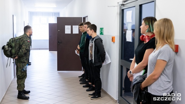 Fot. Robert Stachnik [Radio Szczecin] "Wakacje z WOT." Ochotnicy rozpoczynają szkolenie [WIDEO, ZDJĘCIA]