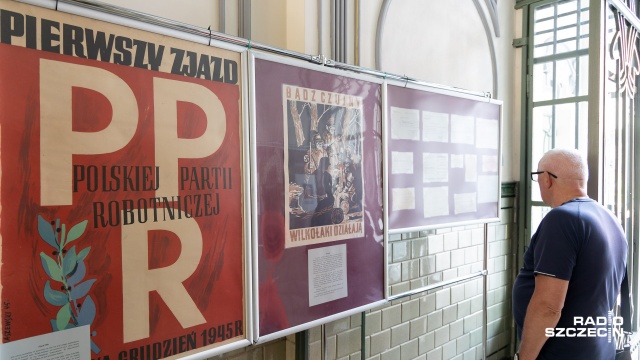 Fot. Robert Stachnik [Radio Szczecin] Wystawa o powojennym Szczecinie [WIDEO, ZDJĘCIA]