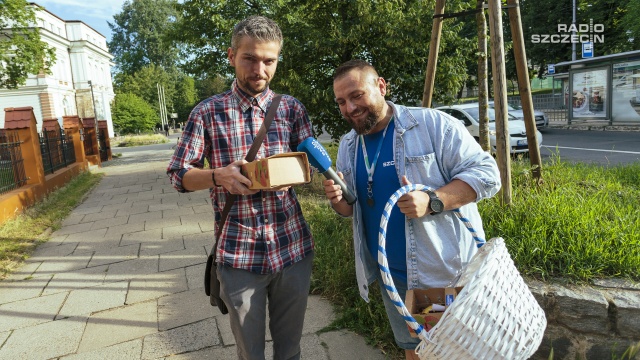 Fot. Mateusz Papke [Radio Szczecin] Radio Szczecin częstowało owocami [WIDEO, ZDJĘCIA]