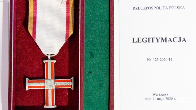 Fot. Robert Stachnik [Radio Szczecin] Krzyże Wolności i Solidarności wręczone [WIDEO, ZDJĘCIA]
