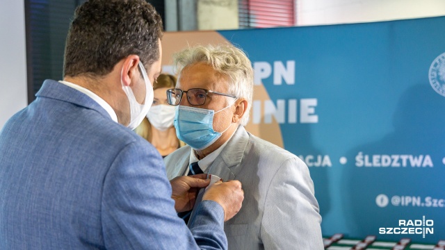 Fot. Robert Stachnik [Radio Szczecin] Krzyże Wolności i Solidarności wręczone [WIDEO, ZDJĘCIA]
