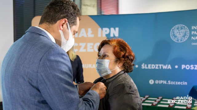 Fot. Robert Stachnik [Radio Szczecin] Krzyże Wolności i Solidarności wręczone [WIDEO, ZDJĘCIA]