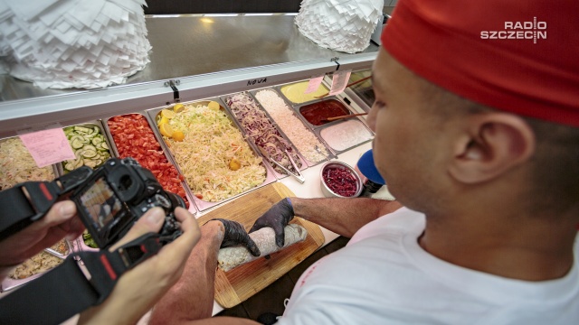 Fot. Mateusz Papke [Radio Szczecin] Kebabowe przysmaki w "Przepisie na sobotę" [WIDEO, ZDJĘCIA]