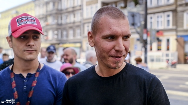 Fot. Wojciech Ochrymiuk [Radio Szczecin] Pogoń na puchary, a kibice w kolejkach [WIDEO, ZDJĘCIA]