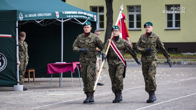 Fot. Mateusz Papke [Radio Szczecin] Świeża krew w WOT [ZDJĘCIA]