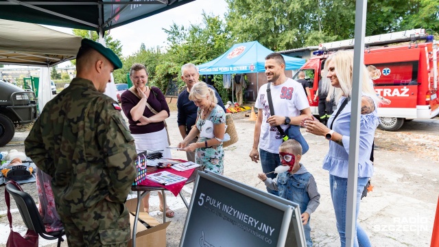 Imprezę organizuje Klub Honorowych Dawców Krwi Legion wraz z Regionalnym Centrum Krwiodawstwa i Krwiolecznictwa w Szczecinie. Fot. Robert Stachnik [Radio Szczecin] "Wakacje z kropelką krwi" [ZDJĘCIA]