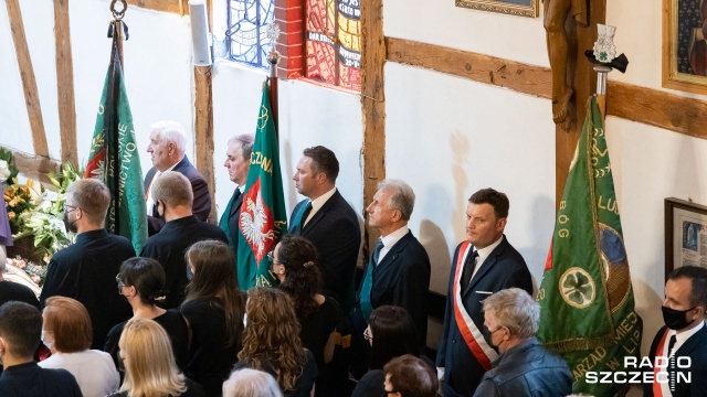 Fot. Robert Stachnik [Radio Szczecin] Pożegnanie Andrzeja Durki [ZDJĘCIA]