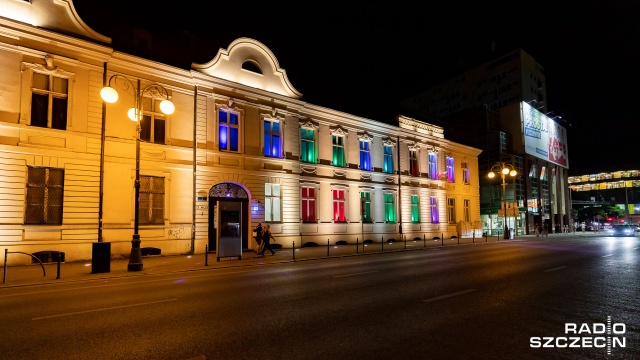 Fot. Robert Stachnik [Radio Szczecin] Szczecin zanurzył się w kolorach. Co na to szczecinianie? [ZDJĘCIA]