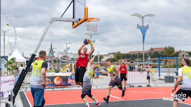 Fot. Robert Stachnik [Radio Szczecin] "Rozgrywki 3x3 wyglądają dynamicznie". Finał PLK za nami [ZDJĘCIA]