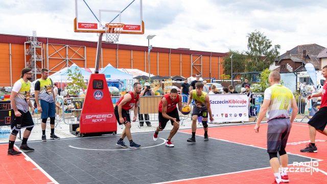 Fot. Robert Stachnik [Radio Szczecin] "Rozgrywki 3x3 wyglądają dynamicznie". Finał PLK za nami [ZDJĘCIA]