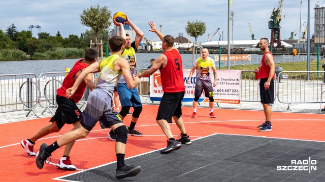 Fot. Robert Stachnik [Radio Szczecin] "Rozgrywki 3x3 wyglądają dynamicznie". Finał PLK za nami [ZDJĘCIA]