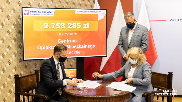 Fot. Robert Stachnik [Radio Szczecin] Jest umowa. Nowe miejsce dla niepełnosprawnych powstanie w Szczecinie [WIDEO, ZDJĘCIA]