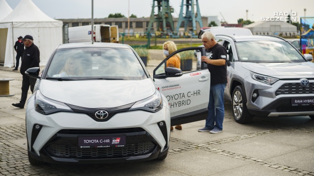Fot. Mateusz Papke [Radio Szczecin] Rodzinny Piknik Toyoty na Łasztowni. Radio Szczecin też tam było [WIDEO, ZDJĘCIA]