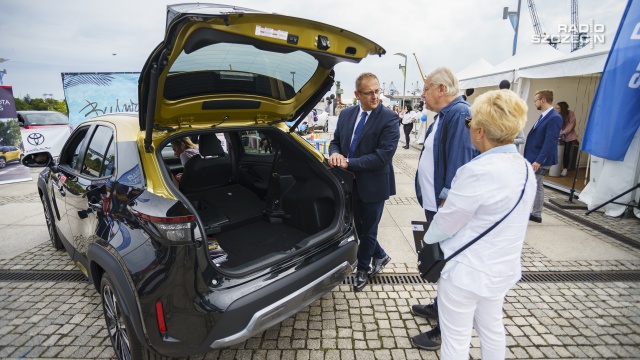 Fot. Mateusz Papke [Radio Szczecin] Rodzinny Piknik Toyoty na Łasztowni. Radio Szczecin też tam było [WIDEO, ZDJĘCIA]