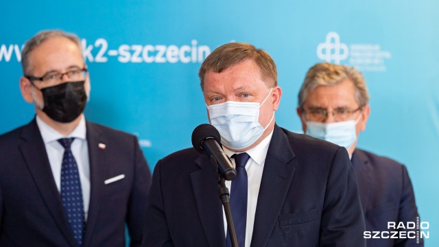 Fot. Robert Stachnik [Radio Szczecin] Minister zdrowia: nowe zakażenia będą o wiele mniej śmiertelne [WIDEO, ZDJĘCIA]