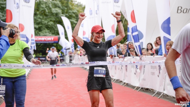 Fot. Kamila Kozioł [Radio Szczecin] Zwycięzcy 42. PKO Półmaratonu już na mecie [WIDEO, ZDJĘCIA]