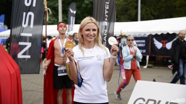 Fot. Kamila Kozioł [Radio Szczecin] Medalistka igrzysk o 42. Półmaratonie Szczecin: myślę, że kiedyś tu wystartuję [WIDEO, ZDJĘCIA]
