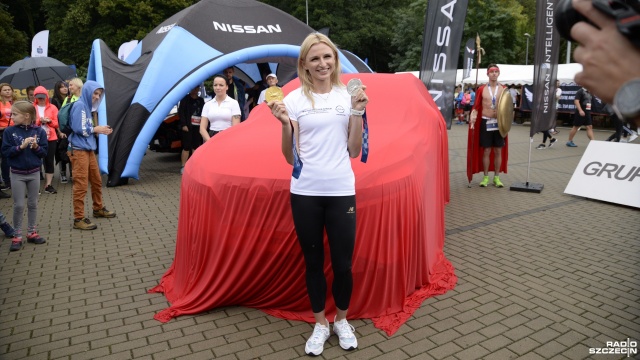 Fot. Kamila Kozioł [Radio Szczecin] Medalistka igrzysk o 42. Półmaratonie Szczecin: myślę, że kiedyś tu wystartuję [WIDEO, ZDJĘCIA]