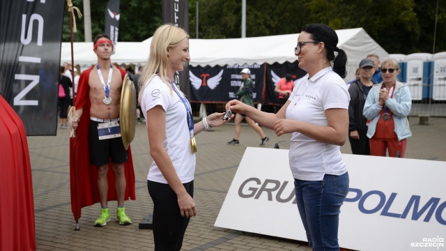 Fot. Kamila Kozioł [Radio Szczecin] Medalistka igrzysk o 42. Półmaratonie Szczecin: myślę, że kiedyś tu wystartuję [WIDEO, ZDJĘCIA]