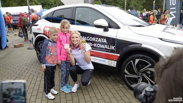 Fot. Kamila Kozioł [Radio Szczecin] Medalistka igrzysk o 42. Półmaratonie Szczecin: myślę, że kiedyś tu wystartuję [WIDEO, ZDJĘCIA]