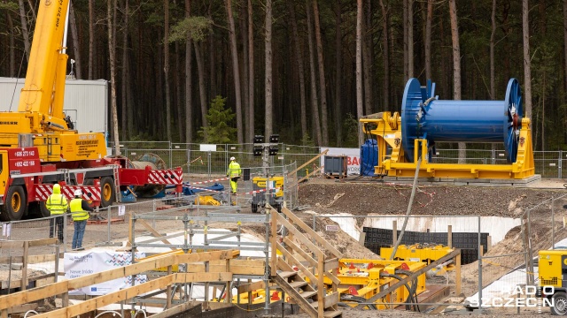 Baltic Pipe ma przepustowość 10 miliardów metrów sześciennych gazu rocznie. To połowa zapotrzebowania na gaz w Polsce. Fot. Robert Stachnik [Radio Szczecin] Baltic Pipe na finiszu [WIDEO, ZDJĘCIA]