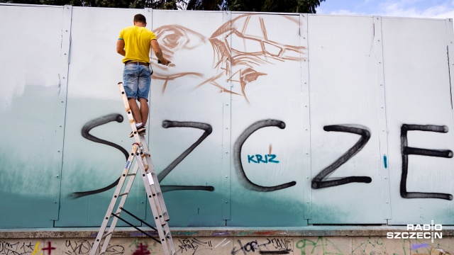 Fot. Robert Stachnik [Radio Szczecin] Urban Art Festiwal [WIDEO, ZDJĘCIA]