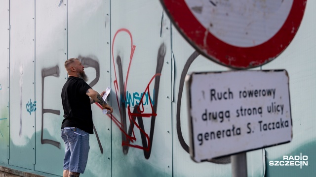 Fot. Robert Stachnik [Radio Szczecin] Urban Art Festiwal [WIDEO, ZDJĘCIA]