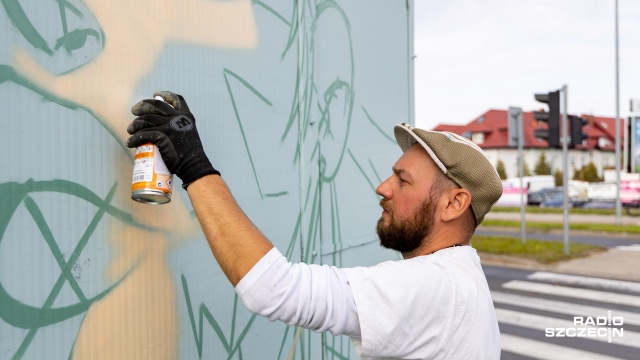Fot. Robert Stachnik [Radio Szczecin] Urban Art Festiwal [WIDEO, ZDJĘCIA]