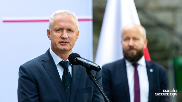 Fot. Robert Stachnik [Radio Szczecin] Kolejne miejscowości w regionie będą zabezpieczone przed powodzią [ZDJĘCIA]