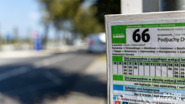 Fot. Robert Stachnik [Radio Szczecin] Zmiany w kursowaniu autobusu "66". Mieszkańcy się skarżą [ZDJĘCIA]