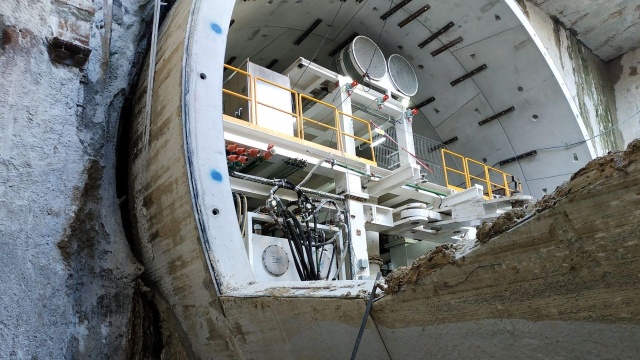 Tunel ma być ukończony na przełomie 2022 i 2023 roku. Fot. Urząd Miasta Świnoujście Budowa tunelu w Świnoujściu. Kolejny etap [ZDJĘCIA]