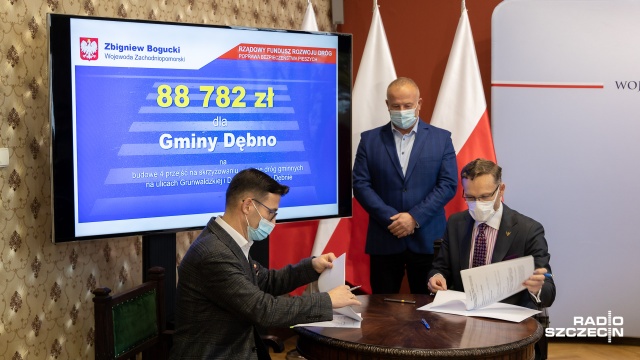 Fot. Robert Stachnik [Radio Szczecin] Kolejne środki na modernizację przejść dla pieszych w regionie [ZDJĘCIA]
