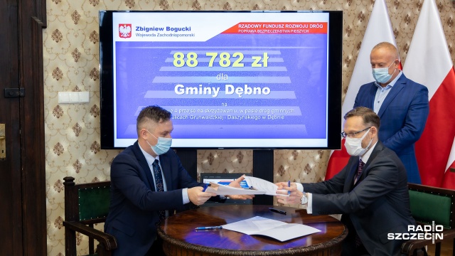 Fot. Robert Stachnik [Radio Szczecin] Kolejne środki na modernizację przejść dla pieszych w regionie [ZDJĘCIA]