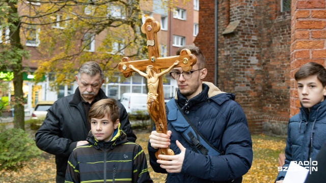 Fot. Robert Stachnik [Radio Szczecin] "Diabeł się wścieka, wiele osób nawróciło się i powróciło do Kościoła" [WIDEO, ZDJĘCIA]